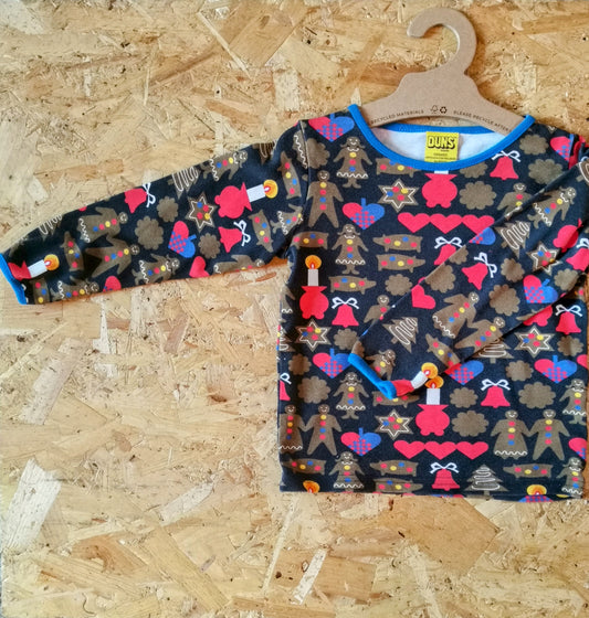 Duns Top - Gingerbread Black (3-4yrs)