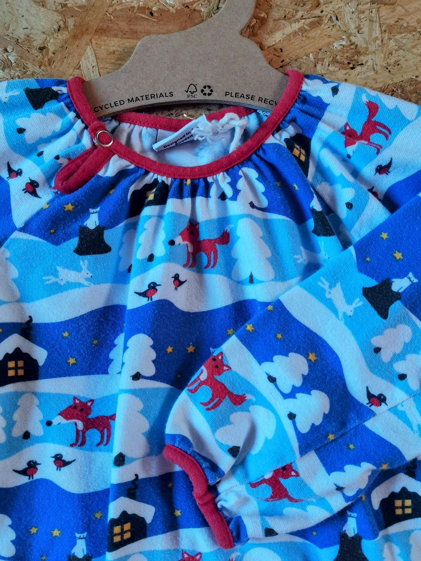 JNY Dress - Snowny Day (12-18m)