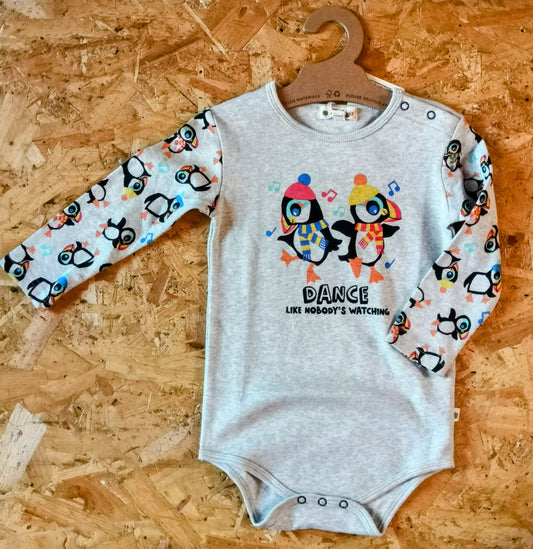 The Bonnie Mob Vest - Puffins (12-18m)