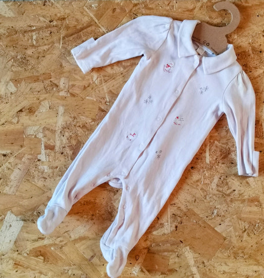 The Little White Company Onesie (0-3m)