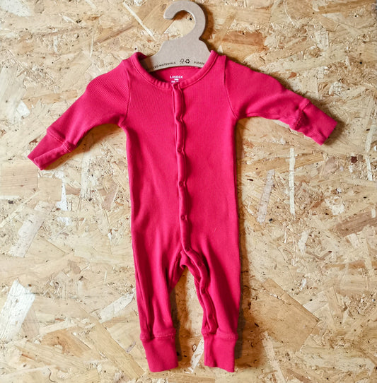 Lindex Onesie - Red (Newborn)